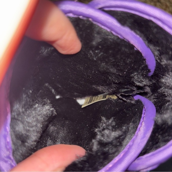 Kamik Little Girl's Snowbug 6 Snow Polka Dots Black Purple Size 12 New - Picture 6 of 6